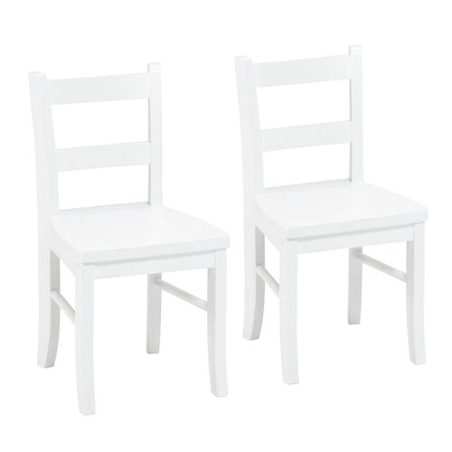 Pottery Barn Kids My First Chair Set of Two Simply White Wb
